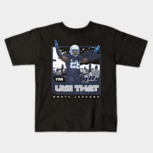 Donte Jackson Carolina I'M Like T Cityscape Kids T-Shirt